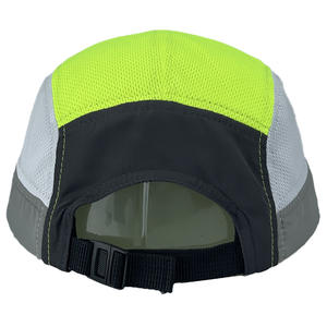 หมวกวิ่ง 8 แผง แบบ Snapback ไม่มีโครงสร้าง ปรับแต่งโลโก้ด้านหน้า ปีกแบน สำหรับกิจกรรมกลางแจ้ง ทนทาน ปรับได้ ระบายอากาศดี ขายส่ง - Product Image 4