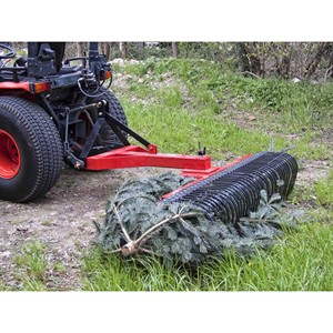 Râteau de paysage de tracteur de 3 points pour le râteau de roche de machines agricoles, râteau de foin de 3 points - Product Image 6