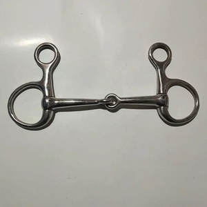 Mors à rouleaux en cuivre Western SS avec anneau en D, conception personnalisée, mors pour chevaux, best-seller, mors pour la bouche du cheval - Product Image 1