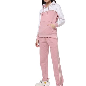 Soft Fabric Matching Outfit for Everyday Use Women Tracksuit All Day Comfort Two Piece Set with Joggers Women Tracksuit - Product Image 1
