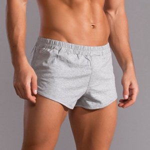 <b>Men's</b> Solid Crystal 100% Cotton Fitness <b>Shorts</b> for Running Soccer <b>Cycling</b> Quick Dry Breathable Comfortable Loose Fit Basketball - Product Image 4