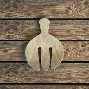 Short Handle Japanese Style Handmade <b>Wooden</b> Salt Sugar Spices Tea Measuring <b>Wooden</b> Scoop Mini <b>Spoon</b> And Fork <b>Set</b> - Product Image 4