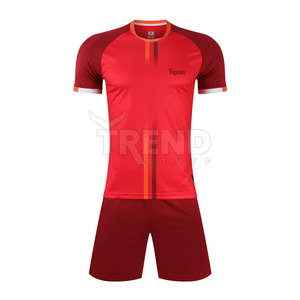 Ropa de equipo personalizada más vendida, camisetas de fútbol de poliéster 100%, secado rápido alto, nueva técnica de llegada, proveedor superior, adultos, nombre - Product Image 1