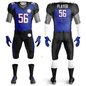 Uniforme de fútbol americano de calidad superior Diseño de conjuntos transpirables - Product Image 3