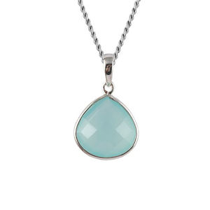 Fabrication de bijoux fins améthyste naturelle en 925 bijoux en argent sterling collier pendentif en pierres précieuses - Product Image 2