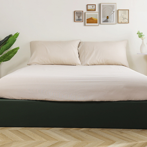 Ensembles de draps de lit en coton bambou couleur personnalisée avec certificat OEKO Queen Size <span class=keywords><strong>drap</strong></span> de haute qualité <span class=keywords><strong>housse</strong></span> de couette - Product Image 2