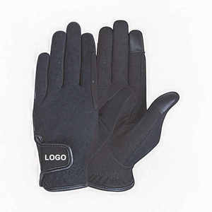 Gants d'équitation en cuir d'hiver OEM à doigts entiers, respirants, légers, avec poignées personnalisables, haute qualité, commande en gros pour - Product Image 6