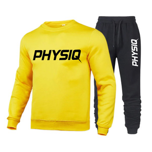 Pantalones Deportivos de Alta Calidad para Hombre, Ligeros, Suaves, 100% Algodón, Personalizados, Conjuntos de Dos Piezas, Chándales Unisex - Product Image 3