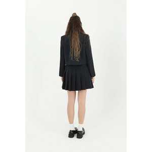 Chaqueta Corta con Detalle de Cremallera para Mujer, Modelo Otoño 24S-31605CKT - Product Image 4