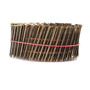 Clavos en rollo de grado industrial, los mejores de Malasia, fabricados por un fabricante certificado ISO9001, para carpintería, encofrado y terrazas, brillantes. - Product Image 1