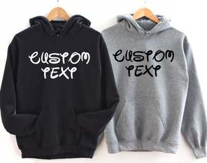 Sudadera con Capucha de Invierno con Cierre y Texto Personalizado, Texto y Foto Personalizados, Poliéster/Algodón - Product Image 1