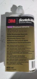 3เมตร7260 B/A อีพ็อกซี่สองด้านทนต่อสารเคมีกาวอีพ็อกซี่สก๊อตเชื่อมสำหรับโลหะ thermoset กาวกระดาษกาว - Product Image 2