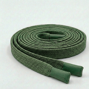 Custom Logo Coated Flat 3 Strand Twisted Braided Drawstring <b>Cords</b> | Eco-Friendly 100% Polyester Waterproof High Bags Garments - Product Image 1