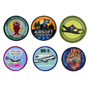 Parches Bordados Únicos con Diseños de Animales, Aviación y Corazones - Ecológicos, Cosidos, Personalizables para Gorras y Proyectos de Manualidades - Product Image 1