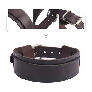 Pulsera para hombre Punk Multistrand Cuero Trenzado Brazalete Conjunto - Product Image 5