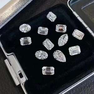 เครื่องประดับคู่ราคาโรงงาน Def VVS เจ้าหญิง3ct 2ct การปลูกเพชร IGI สำหรับใบรับรอง CVD เพชรหลวม CJ-44 - Product Image 5