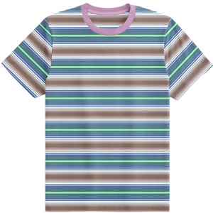 Camisetas de Hombre, Mezcla de Poliéster/Algodón, Logotipo Personalizado 2026, Serigrafía, Cuello Alto Tejido, Formal, Transpirable, Ropa Urbana - Product Image 1