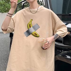 T-shirt surdimensionné en coton épais 250 g/m² avec impression personnalisée motif uni de haute qualité grande taille respirant décontracté - Product Image 3