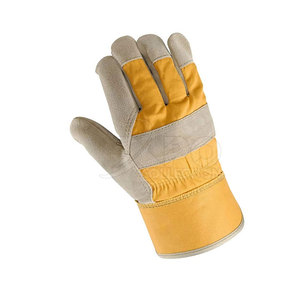 ถุงมือนิรภัยสำหรับผู้ชายถุงมือหนังแบบปรับแต่งได้ - Product Image 4