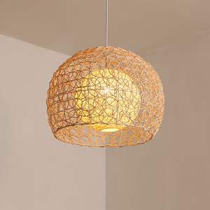Beautiful Luxury Home Decoration Unique Hanging round Lamp <b>Shade</b> Made from Natural Rattan/<b>Bamboo</b> Elegant Special Design - Product Image 2