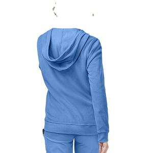 แจ็คเก็ตขัดตัวแขนยาวมีซิปสำหรับโรงพยาบาลของผู้หญิงแจ็คเก็ตขัดผิวอบอุ่นสำหรับผู้หญิงเสื้อยูนิฟอร์มพยาบาลทางการแพทย์ - Product Image 6