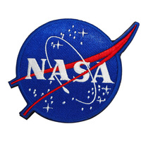 Patchs thermocollants brodés NASA Apollo en forme de cœur avec paillettes pour vêtements, combinaisons de ski, cadeaux en feutre non tissé
