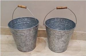 การออกแบบแฟนซีตกแต่งบ้านเหล็กโลหะชาวไร่หม้อขายส่งผู้ส่งออกที่กําหนดเองโลหะตกแต่งชาวไร่ - Product Image 2