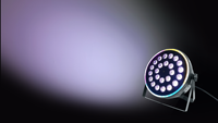 P24 * 8W RGBW 4-en-1 LED + LED RING Équipement d'éclairage de scène