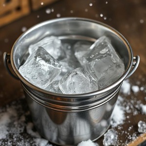Cubo de hielo metálico de calidad superior con asa para fiestas, bares y eventos al aire libre disponible para la venta desde India - Product Image 5