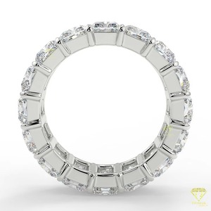 Bague de fiançailles Moissanite de haute qualité Style Vintage or blanc coupe ovale bijoux élégants pour une occasion spéciale - Product Image 2