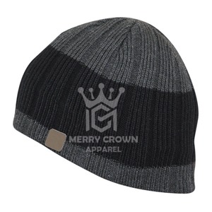 Bonnets d'hiver personnalisables en jacquard de laine mélangée-Vente en gros prêts pour la plage - Product Image 4