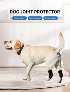 Manicotti di recupero del cane di nuovo Design, involucro di compressione delle articolazioni della zampa posteriore canina, tutore per gambe del cane di supporto forte per l'articolazione del garretto posteriore - Product Image 6