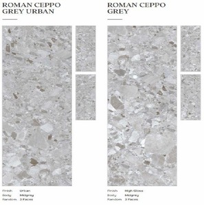 Carreaux de sol gris moyen les plus vendus pour les espaces de vie modernes avec une texture uniforme et une longue durée de vie disponibles au prix d'exportation - Product Image 5