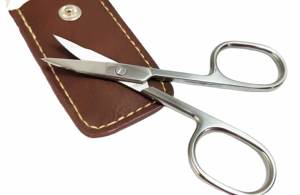 Ciseaux de manucure professionnels ponçage et finition miroir cuticule lame droite en acier inoxydable - Product Image 5