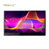 Moniteur portable IPS 15,6 pouces 60 Hz Full HD personnalisé, directement de l'usine, écran d'affichage portable extensible pour PC portable