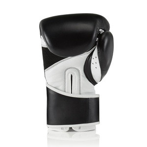 Gants de boxe MMA professionnels respirants avec logo personnalisé, évacuation de l'humidité, fermeture à boucle et crochet, haute qualité, couleurs personnalisées, en cuir - Product Image 5