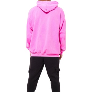 Sweat à capuche de luxe personnalisé 500 g/m² 600 g/m² à épaules tombantes pour homme, 100 % coton, basiques oversize, sweats à capuche en mélange de coton - Product Image 3