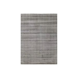 Tapis à poils coupés abstraits noués à la main orientaux en soie d'origine éthique de qualité supérieure Ensemble de zones de style persan brodé tribal luxueux - Product Image 5