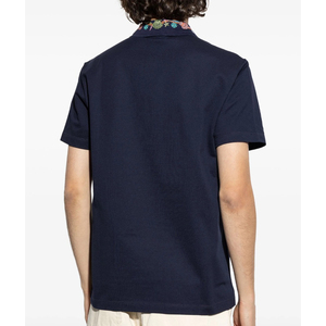 100% algodón de alta calidad personalizado para Polos uniforme de cuello acanalado con logotipo bordado camisetas de hombre en blanco de golf liso - Product Image 4