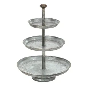 DECOR HAAT Luxury Handmade Designer Metal Eco-Friendly High Standard Quality Cake Stand Unique Fancy Wholesale New Features - Product Image 4