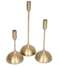 Soporte de vela de aluminio adornado Vintage clásico, artesanía artística para decoración del hogar de lujo y centro de mesa para eventos para Navidad - Product Image 3