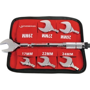 ROTHENBERGER Open-End Wrench <b>Set</b> Sizes 17-22-24-26-27-29mm <b>Torque</b> Knives & Tools - Product Image 1
