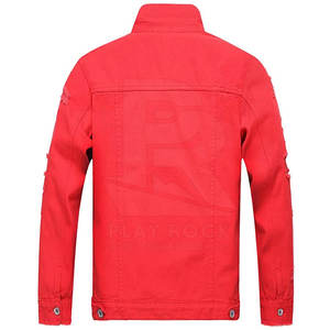 Veste en jean sur mesure pour hommes, veste en jean la plus récente veste en jean pour hommes à bas prix - Product Image 2