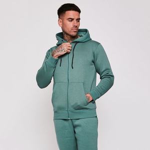 Chándal sólido con capucha vintage de invierno para hombre con diseño 2 en 1 Servicio OEM Material de poliéster/algodón - Product Image 3