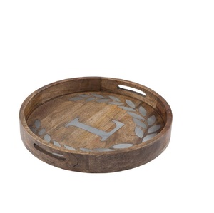 Plateau de service rectangulaire en bois pour fruits, café, usage domestique et hôtelier, cuisine, restaurant, café, hôtels, plats de service - Product Image 6