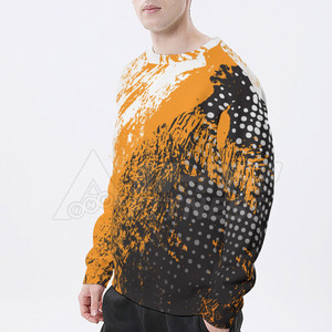 Offre Spéciale hommes sur mesure léger respirant vêtements d'hiver solide Sublimation conception couleur unie sweats à capuche et sweat-shirts - Product Image 4