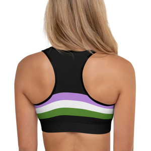 Soutien-gorge de sport haut de gamme en coton lisse, respirant, pour la gym, l'entraînement et les activités sportives décontractées - Product Image 3