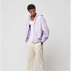 Wholesale Custom Blank Men's Zip up Hoodie Custom Logo Puff Print <b>Cardigans</b> With <b>Oversize</b> Zipper Hoodies Unisex - Product Image 3