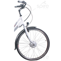 Moteur arrière sans balais Bafang en alliage d'aluminium 250W pour vélo électrique, batterie lithium 36V 9.6AH, écran LCD, autonomie >60km, électronique