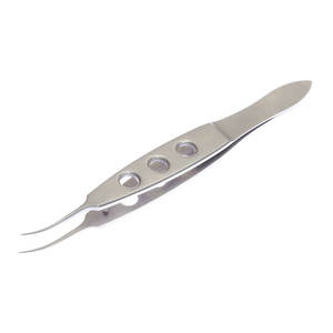 Micro Pinzas Oftálmicas Reutilizables con Dientes de 0.12 mm y Plataformas de Ligadura para Kits de Cirugía Ocular Clínica - Product Image 1
